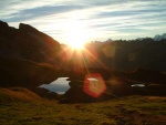 Photo-titre pour cet album:Bivouac au Lac de Peyre, le 18-19/09/2004