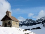 Photo-titre pour cet album:Randonnée raquettes à la Chapelle Notre Dame des Neiges, le 02/11/2003