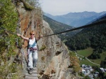 Photo-titre pour cet album:Via ferrata de La Chal, le 13/09/2003